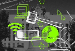 Dentro do tribunal, remodelando o futuro da Internet