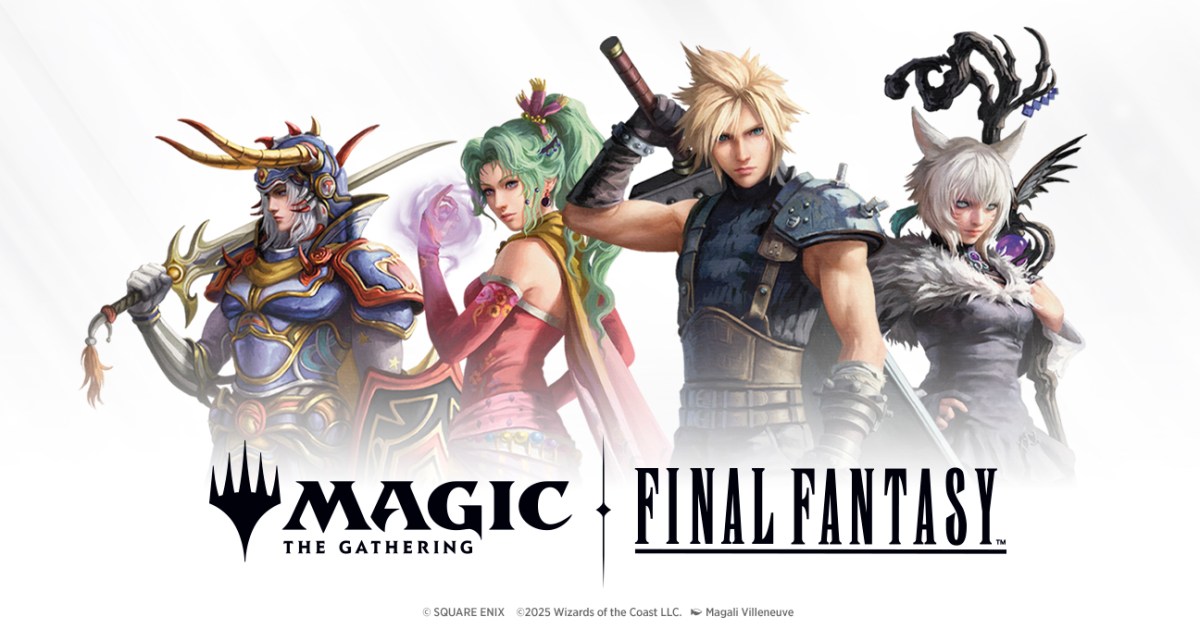 Os fãs de Final Fantasy, agora é a hora de entrar em magia: a reunião