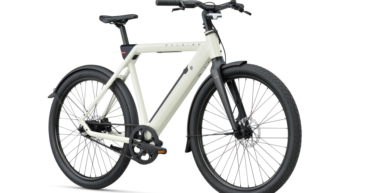 Raleigh One E-Bike lança com DNA VanMoof