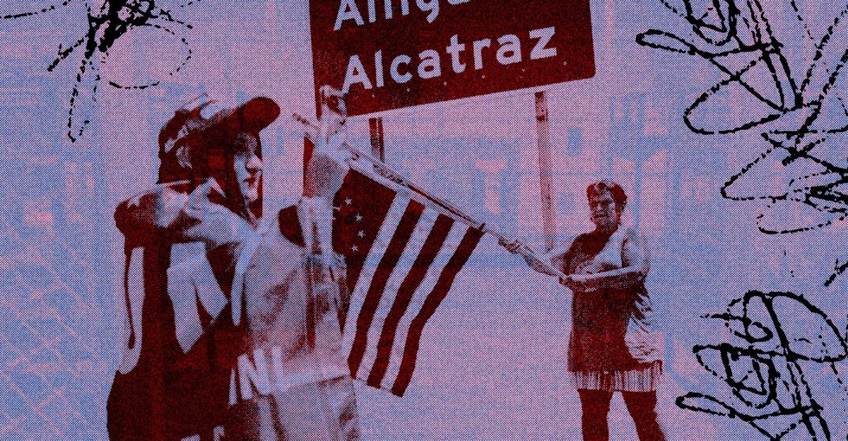 A ala direita transformou o jacaré desumano Alcatraz prisão em um meme