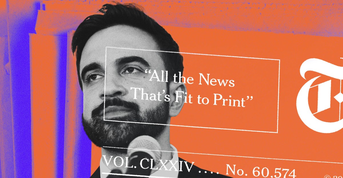 Como o New York Times é (ainda) sendo girado pelo direito