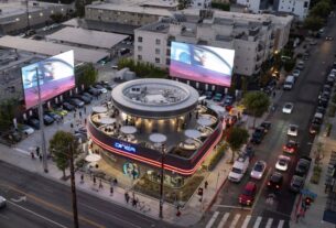 Os manifestantes de almíscar anti-elon estão vindo para o novo restaurante de Tesla