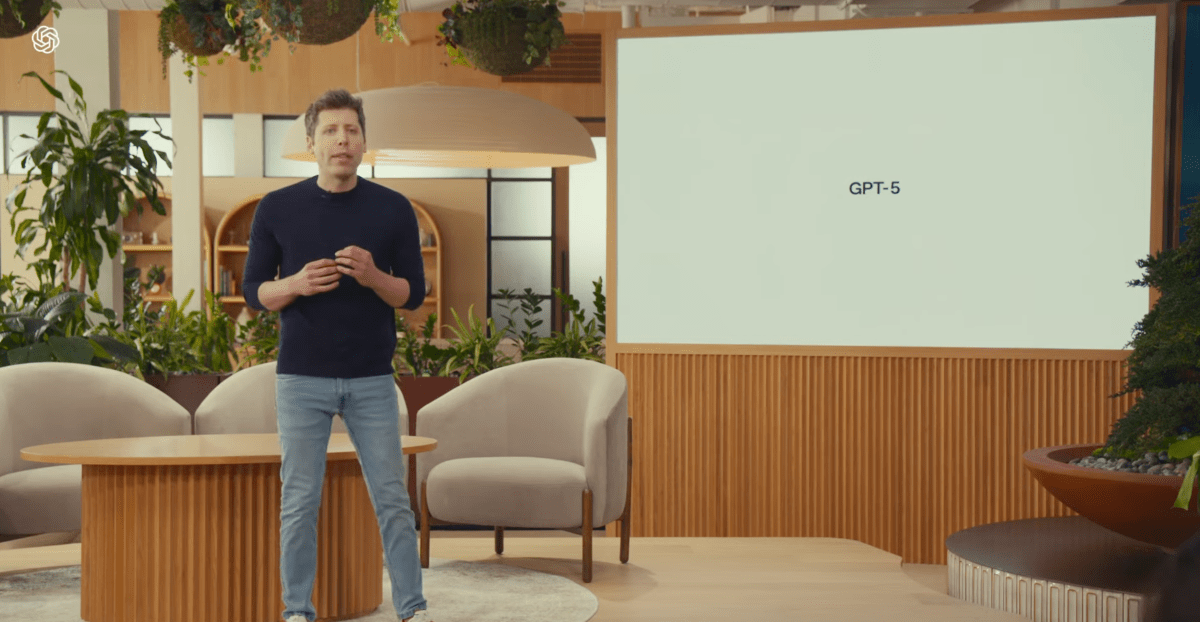 O GPT-5 está sendo lançado para todos os usuários de chatgpt
